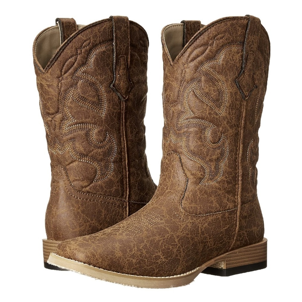 ROPER Men's Western Cowboy Square Toe Boots Size 11.5